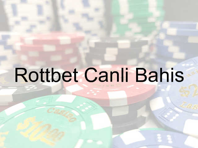 Rottbet Canlı Bahis 1 Rottbet canlı bahis